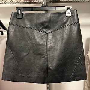 H&M leather skirt Size 4